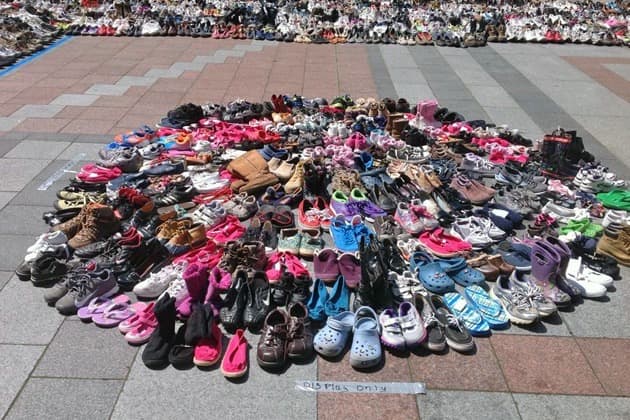 Shoes for the homeless in Seattle