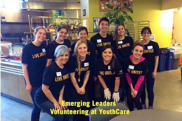 Emerging Leaders Volunteering at YouthCare