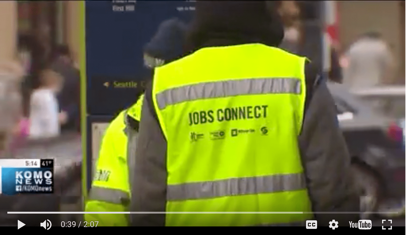 Jobs Connect give homeless jobs