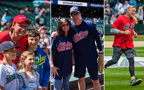 Mariners Reunite At All-Star Softball