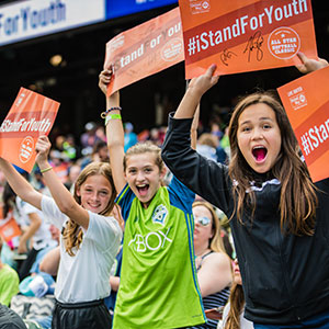 Seattle Sounders sponsor United Way