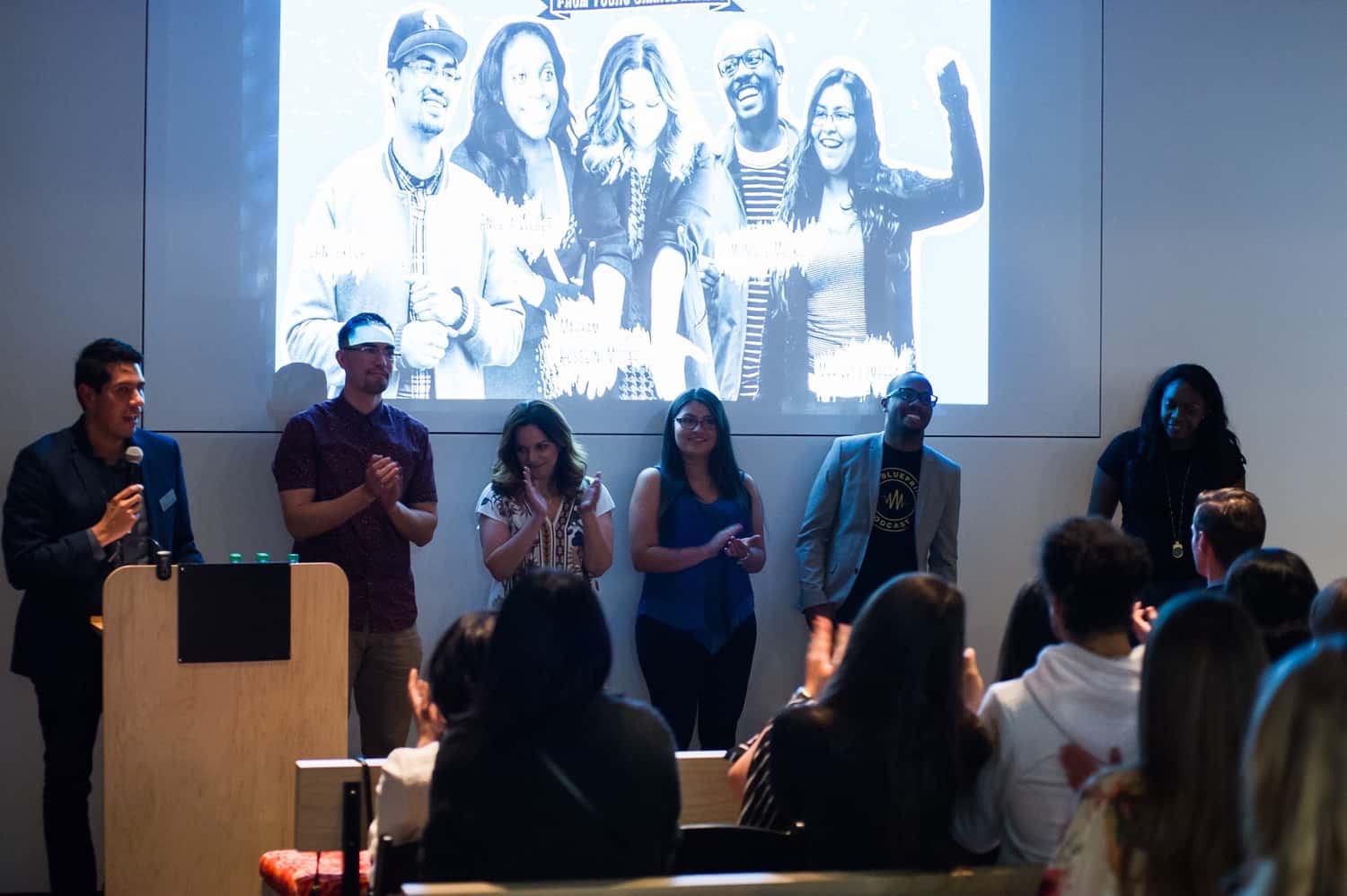 Seattle young professionals gather to discuss how they can impact homelessness and other issues.