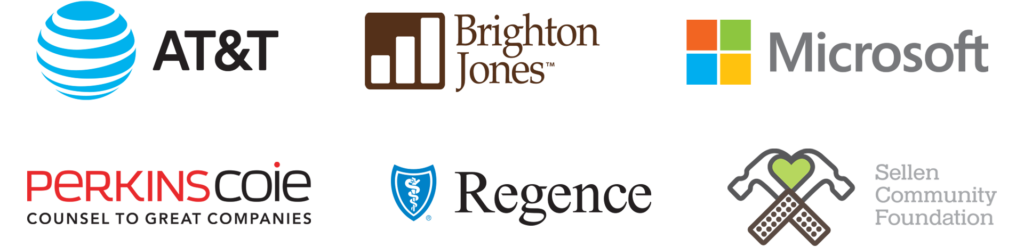 Sponsor companies of Advancing Racial Equity series: AT&T, Brighton Jones, Microsoft, Perkins Coie, Regence, Sellen Community Foundation