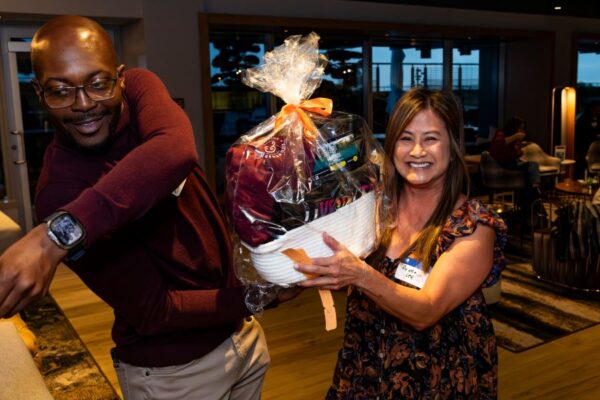 Change Makers toast results of donations to united way of king county in seattle