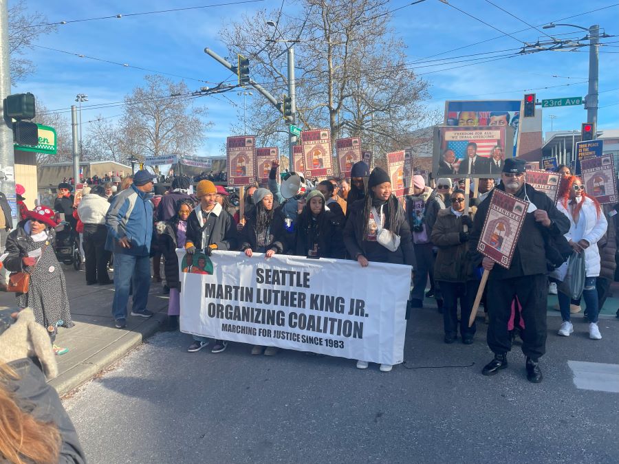 Sights, Sounds, and Voices From the 2024 MLK Day March and Rally